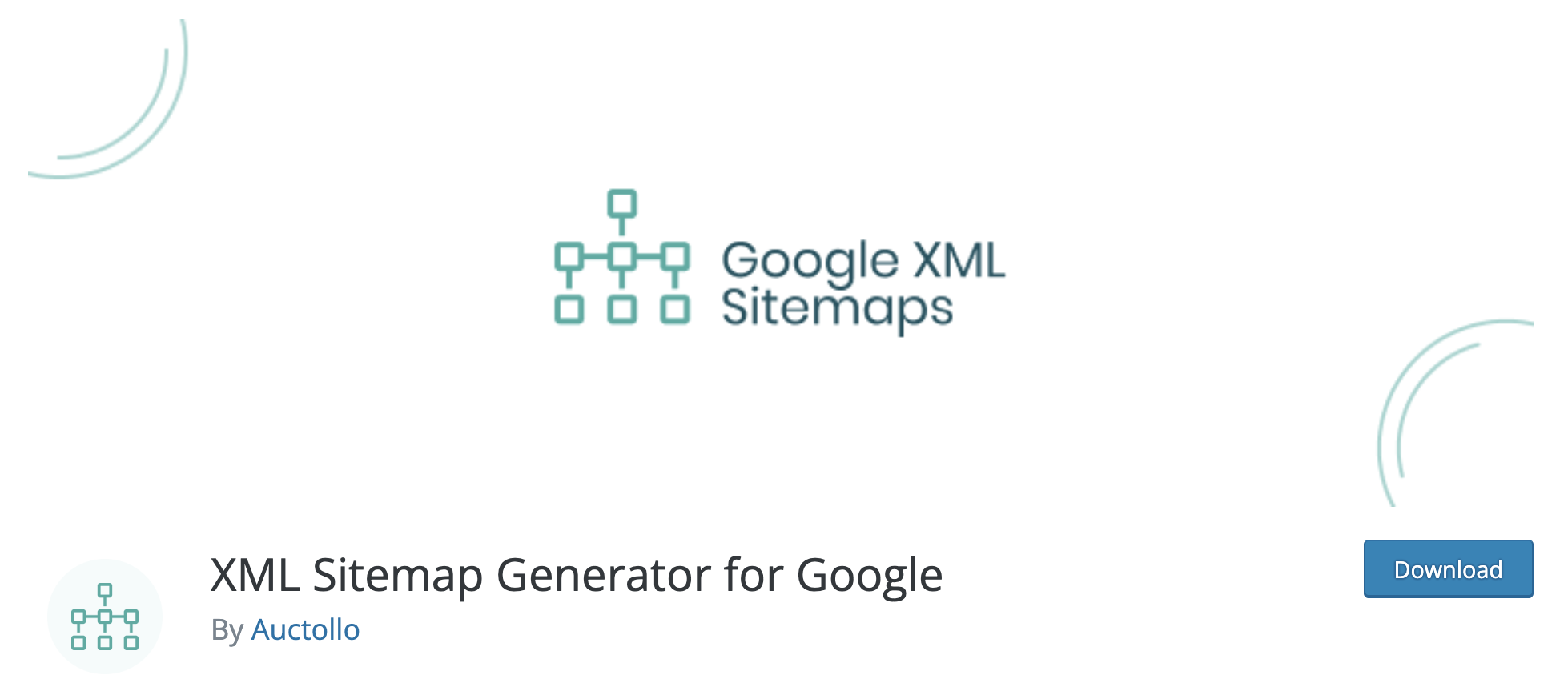 XML Sitemap Generator for Google　プラグイン画像